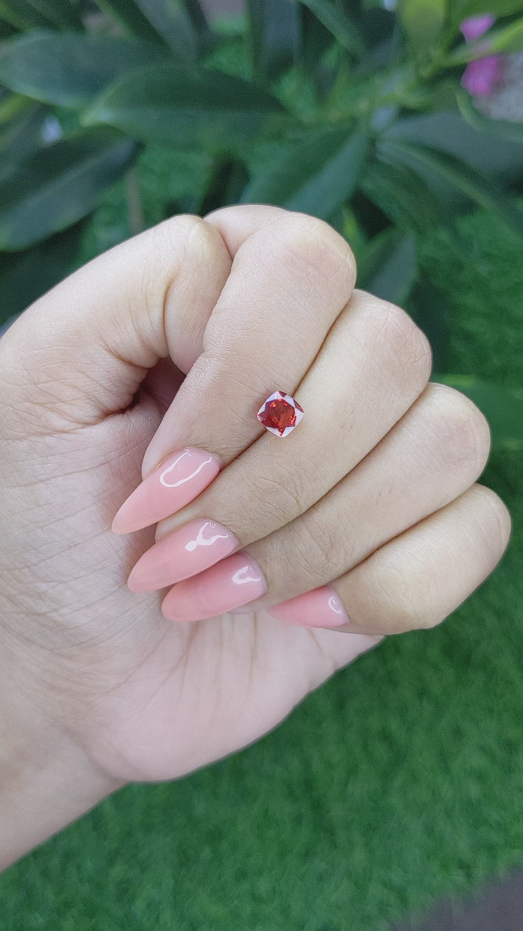 1.06 Ct. Spinel from Tanzania Size Video