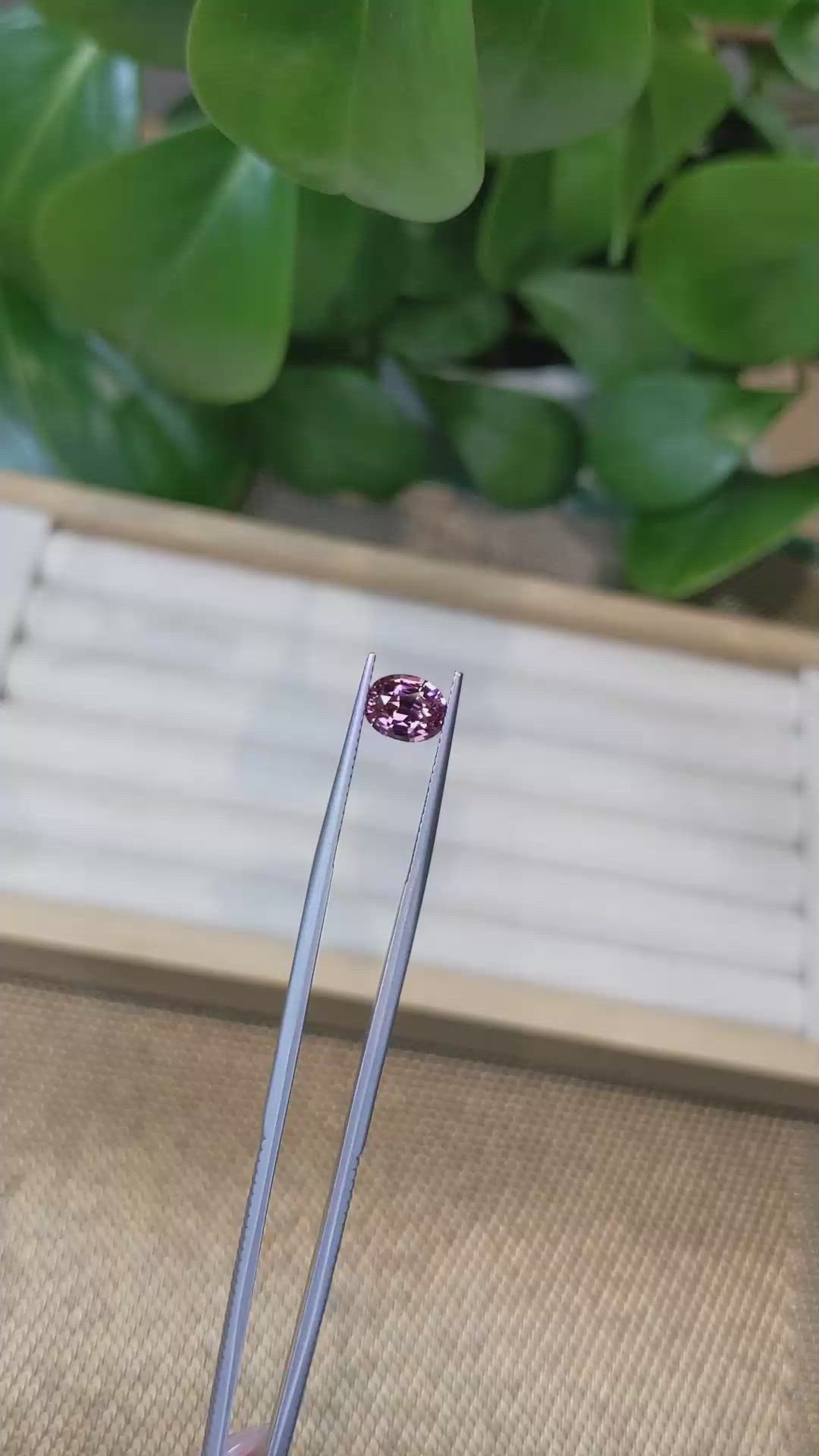 1.75 Ct. Malaya Garnet from Tanzania Size Video