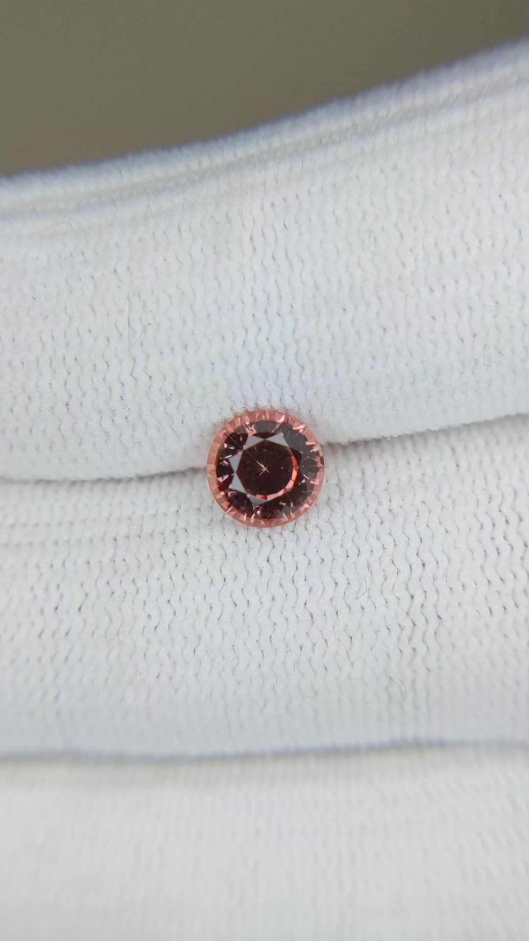 1.45 Ct. Malaya Garnet from Tanzania Size Video
