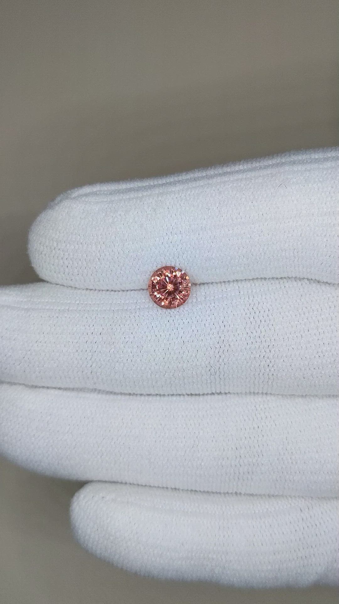 1.45 Ct. Malaya Garnet from Tanzania Size Video