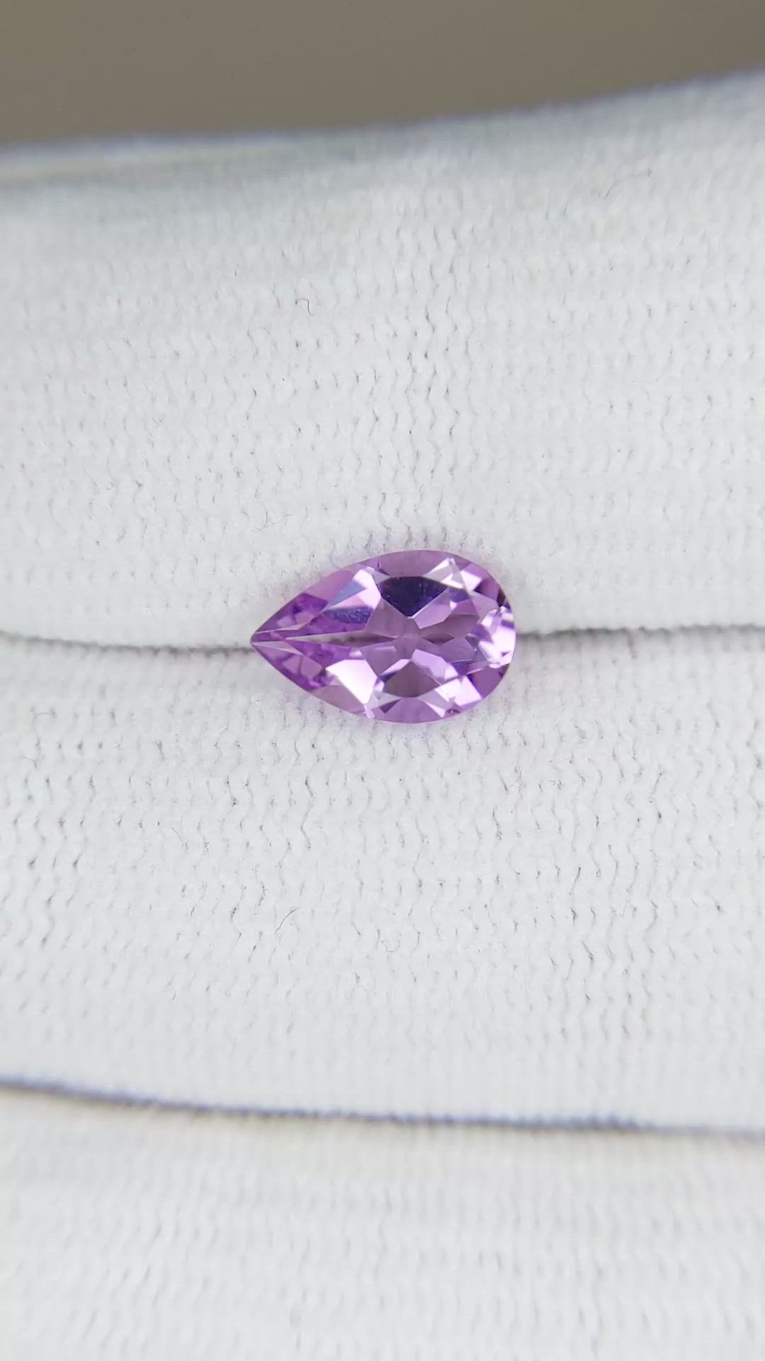 1.14 Ct. Amethyst from Brazil Size Video