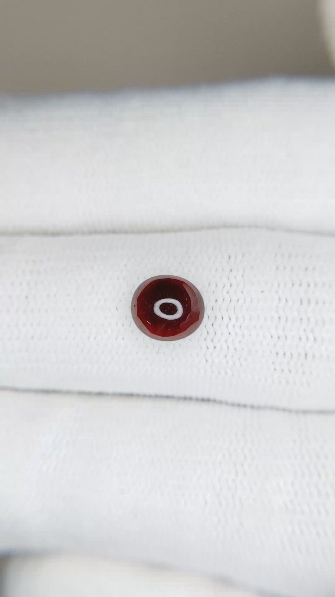 1.32 Ct. Cabochon Spessartite Garnet from Nigeria Size Video