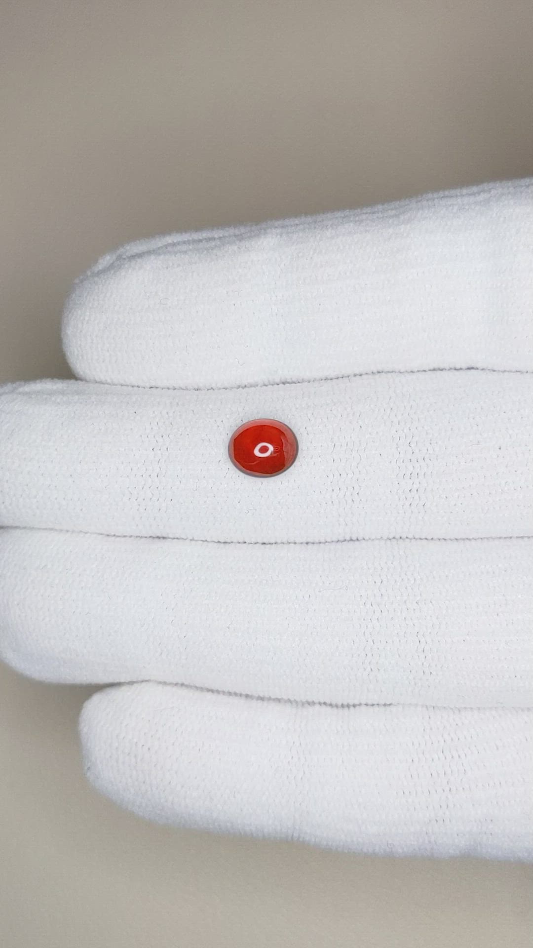 1.46 Ct. Cabochon Spessartite Garnet from Nigeria Size Video