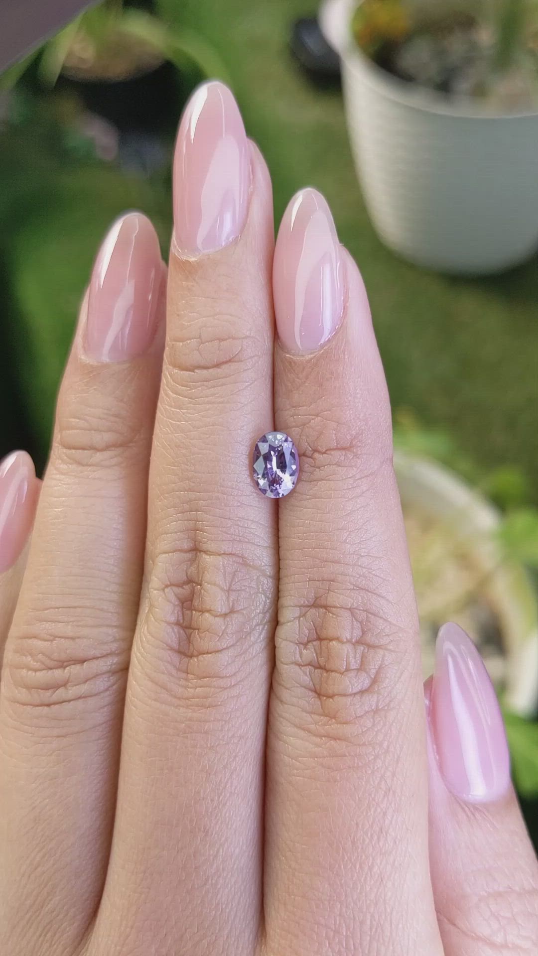 0.91 Ct. Spinel from Madagascar Size Video