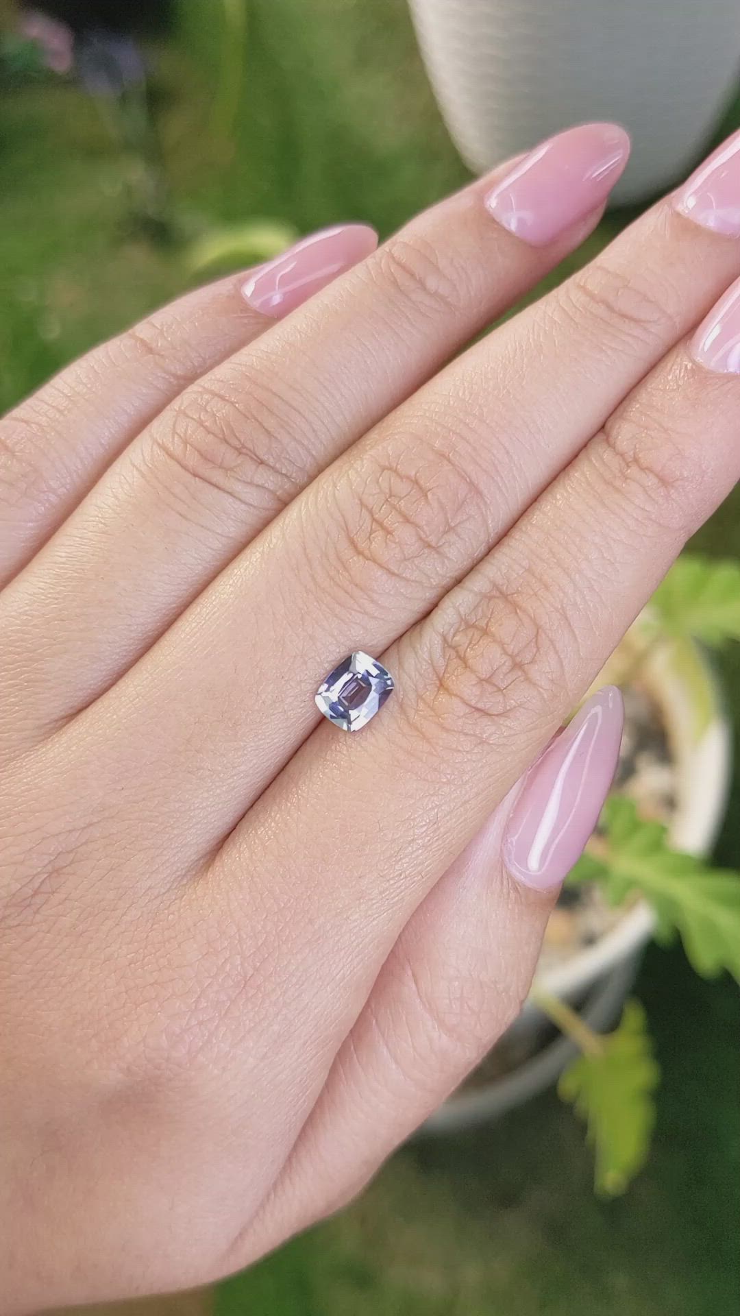 0.90 Ct. Spinel from Madagascar Size Video