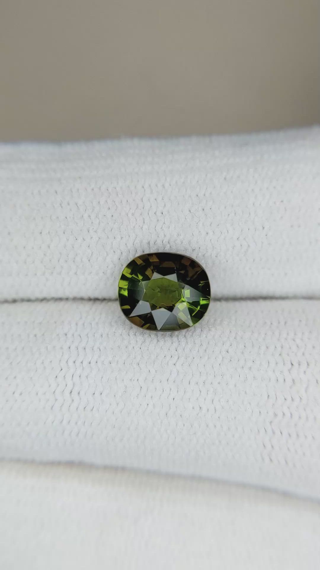 1.58 Ct. Tourmaline from Brazil Size Video