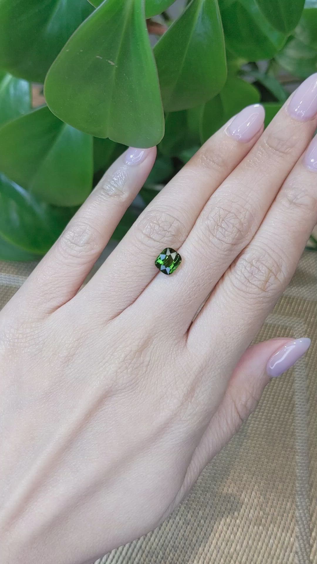 1.82 Ct. Tourmaline from Brazil Size Video