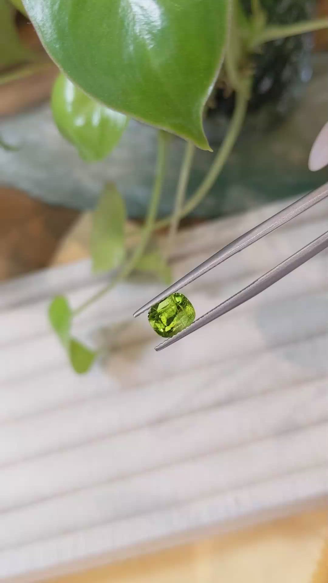 1.86 Ct. Peridot from Pakistan Size Video