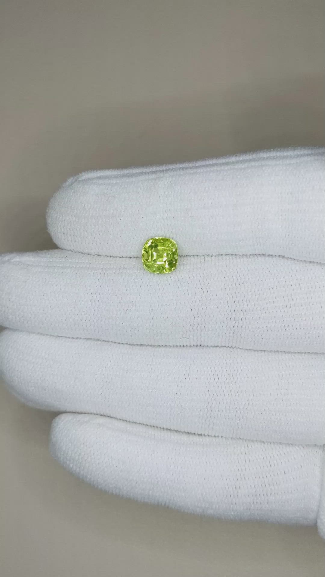 1.60 Ct. Peridot from Pakistan Size Video