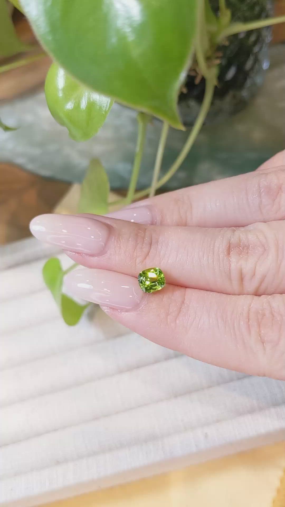 1.60 Ct. Peridot from Pakistan Size Video