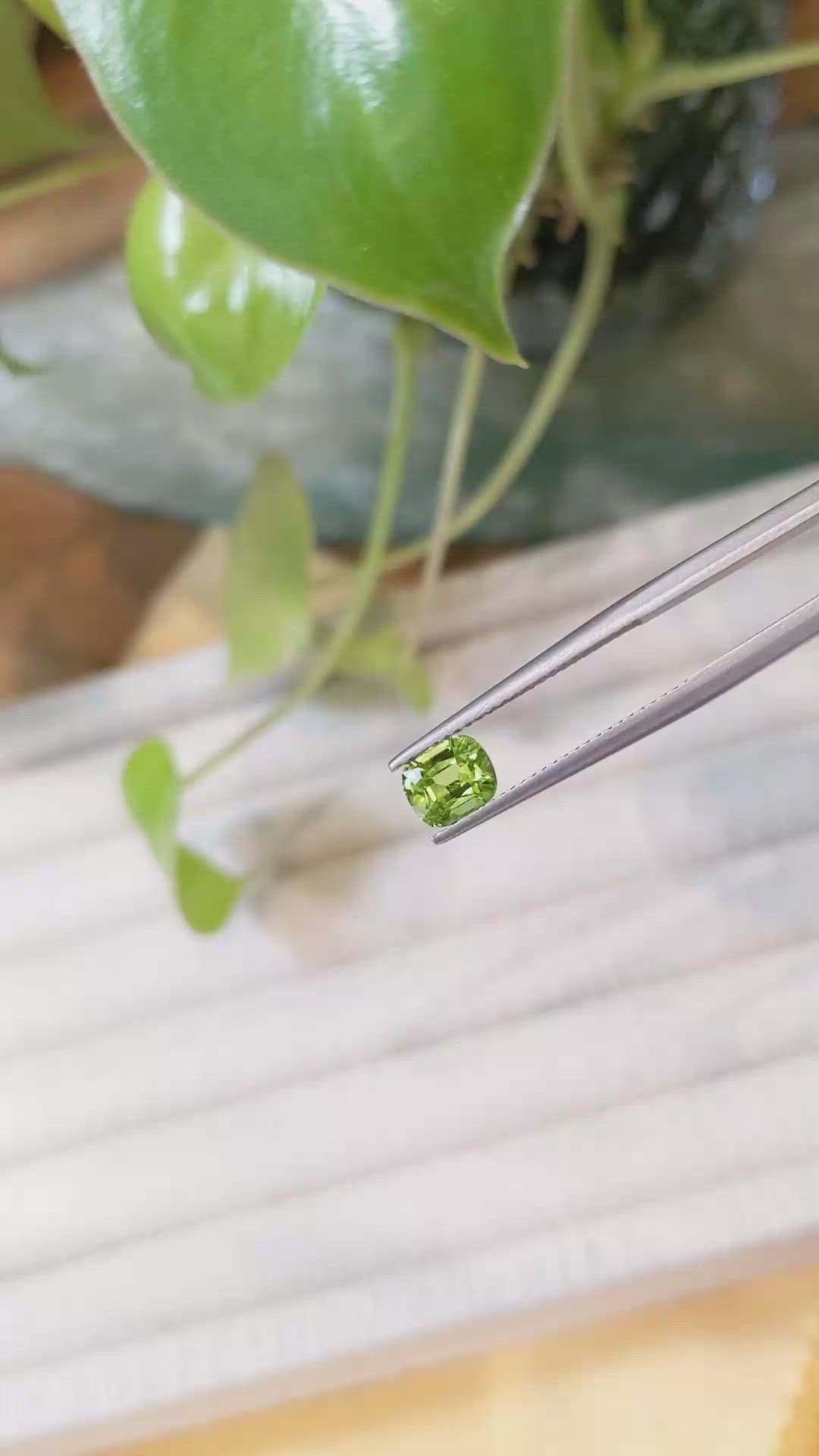 1.27 Ct. Peridot from Pakistan Size Video
