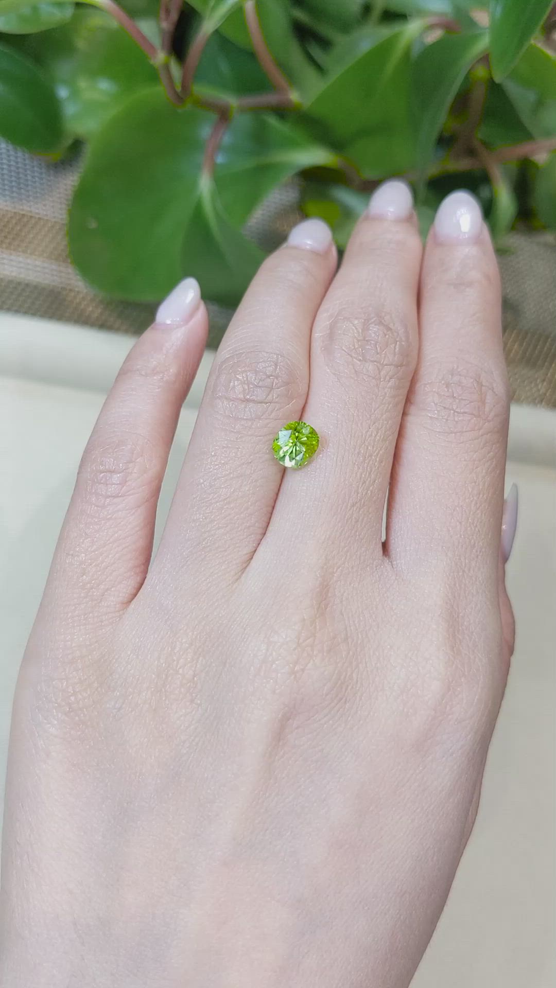 1.77 Ct. Peridot from Pakistan Size Video