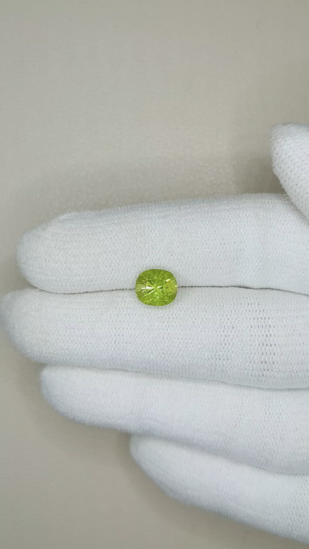 1.77 Ct. Peridot from Pakistan Size Video