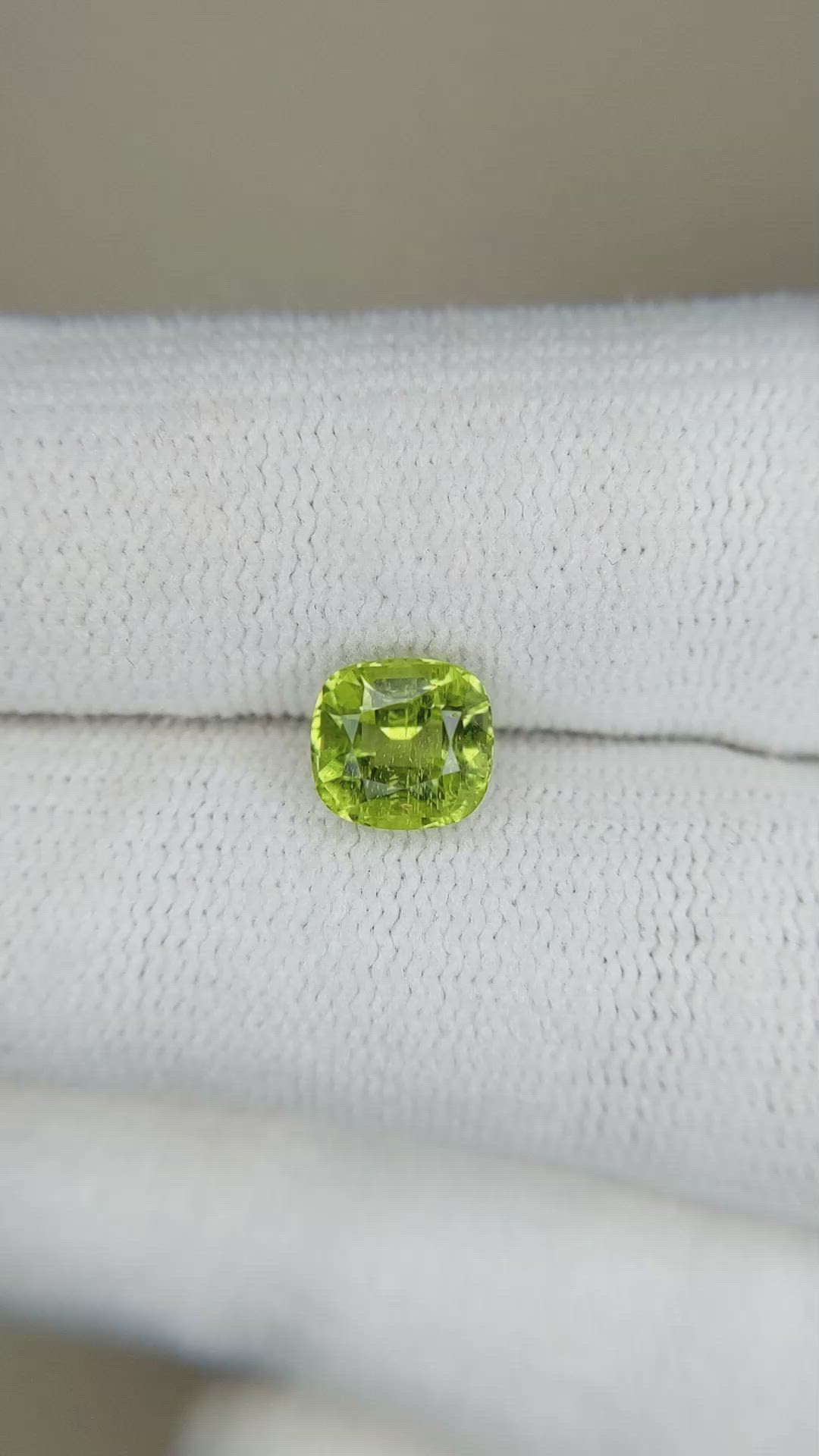 1.40 Ct. Peridot from Pakistan Size Video