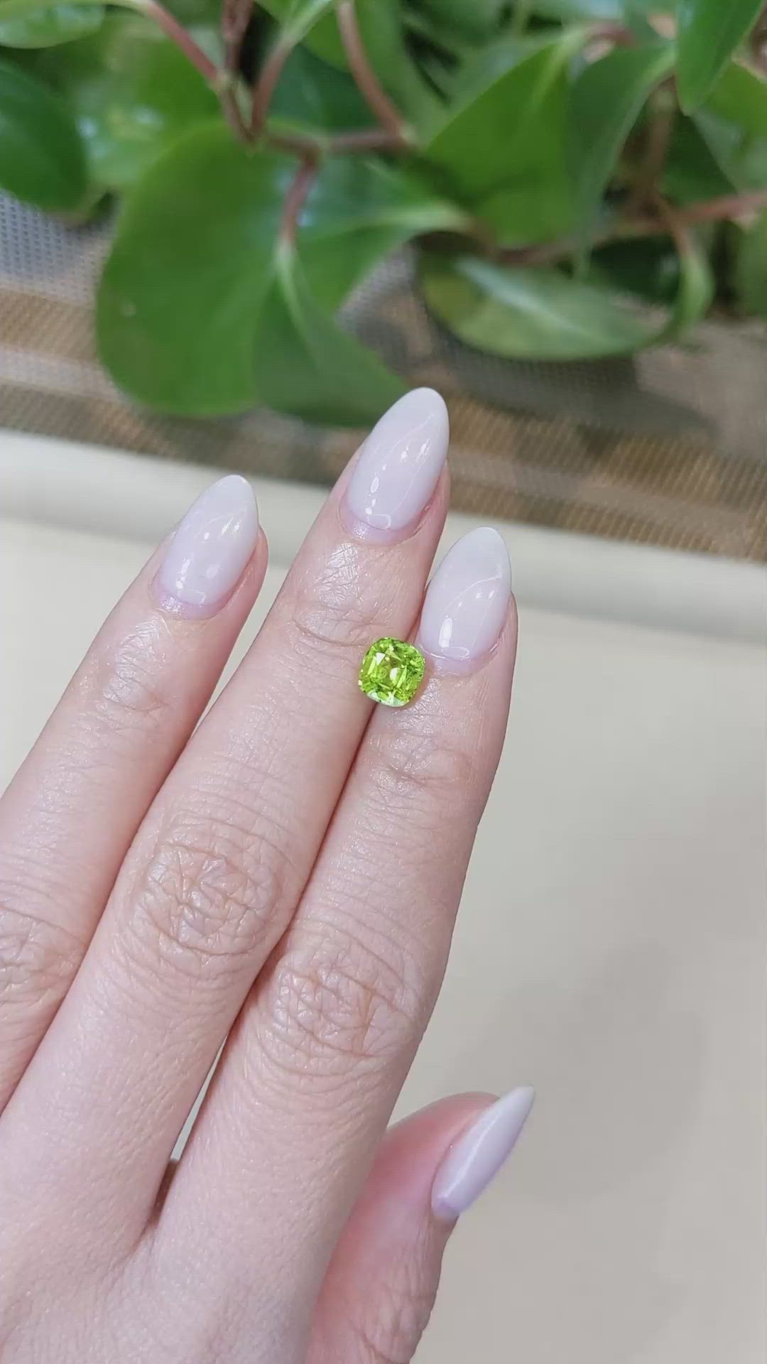 1.40 Ct. Peridot from Pakistan Size Video