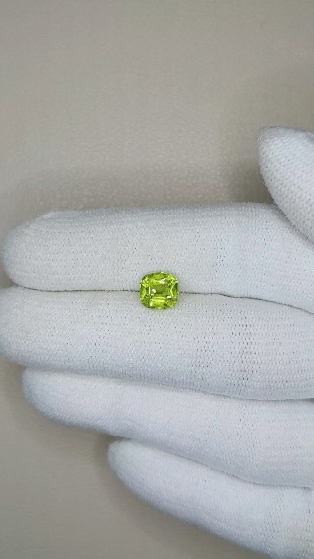 1.40 Ct. Peridot from Pakistan Size Video