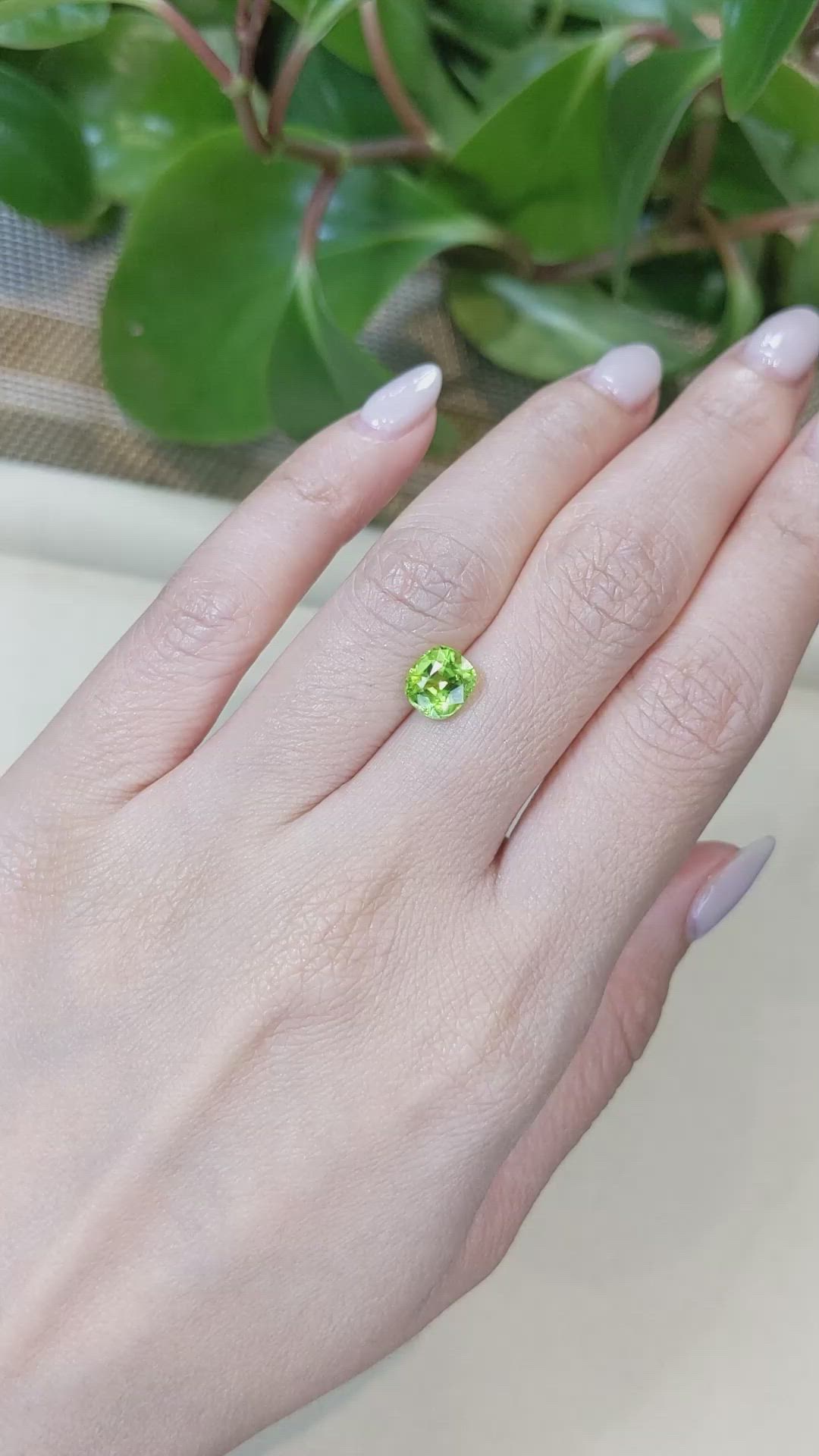 1.75 Ct. Peridot from Pakistan Size Video