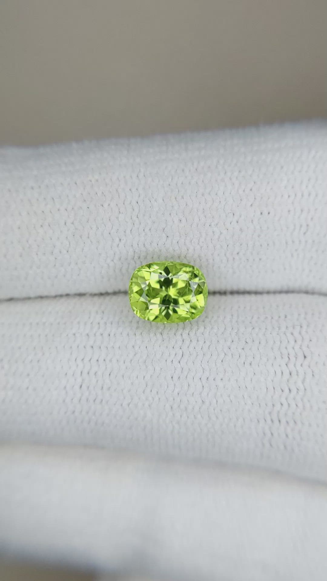 1.51 Ct. Peridot from Pakistan Size Video