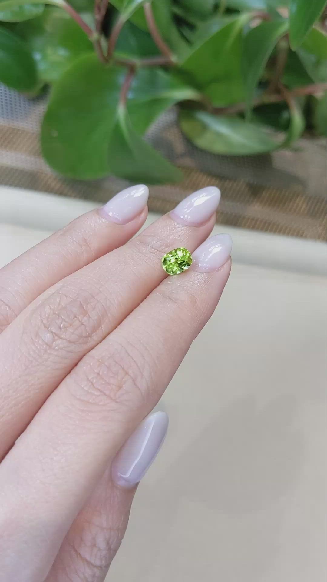 1.51 Ct. Peridot from Pakistan Size Video