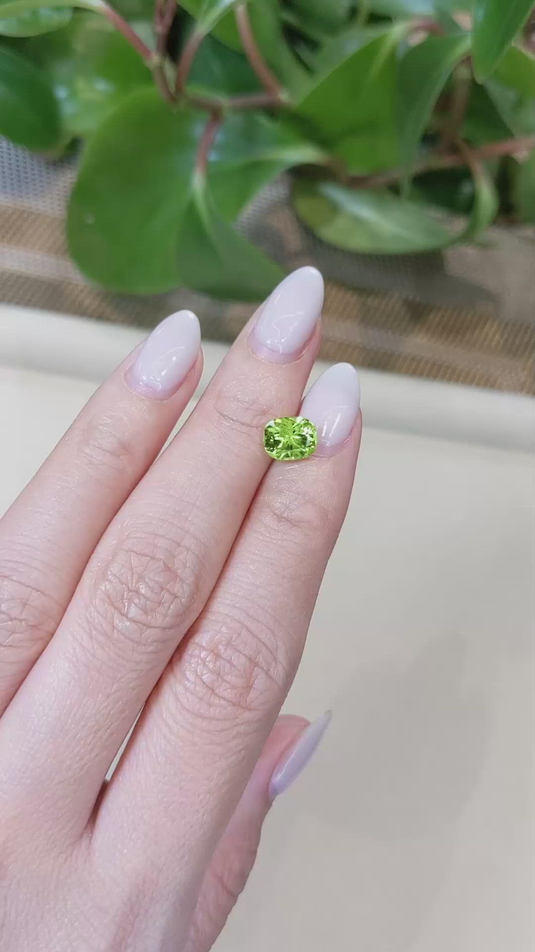 2.10 Ct. Peridot from Pakistan Size Video