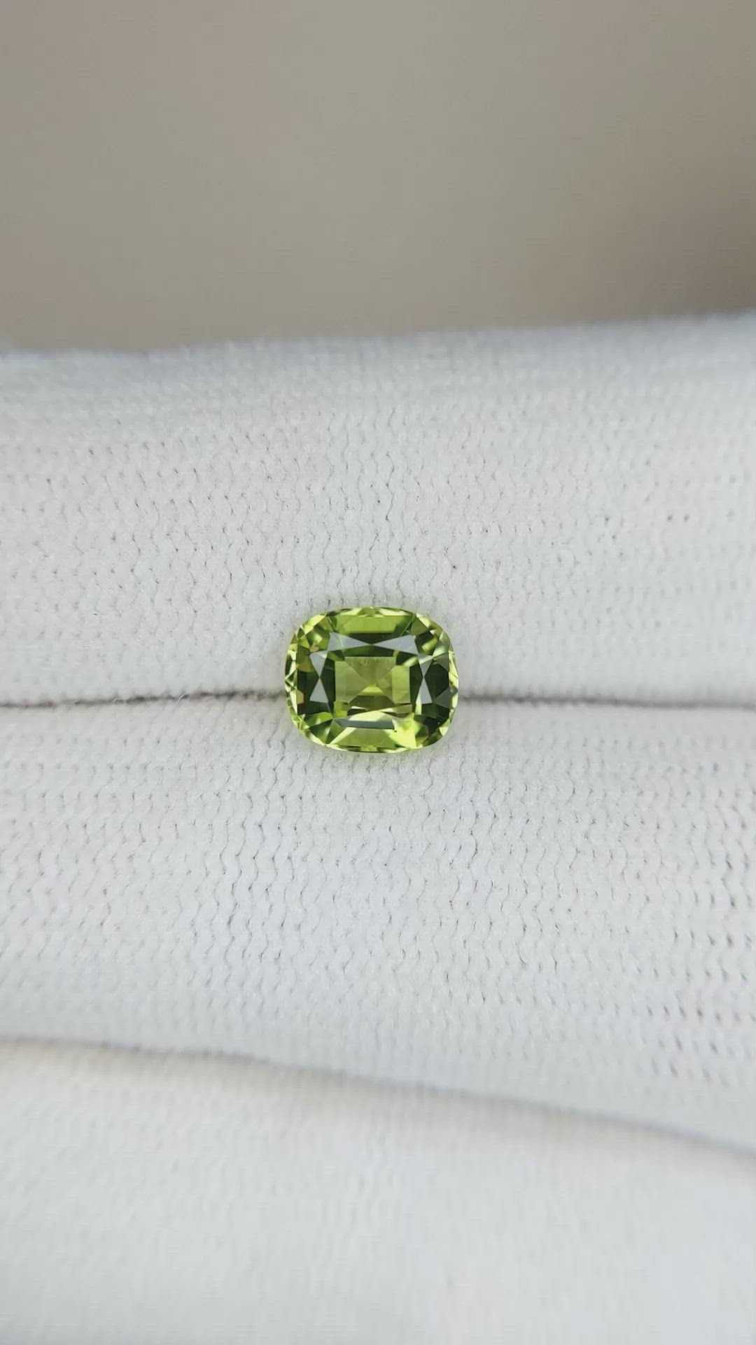 1.20 Ct. Peridot from Pakistan Size Video