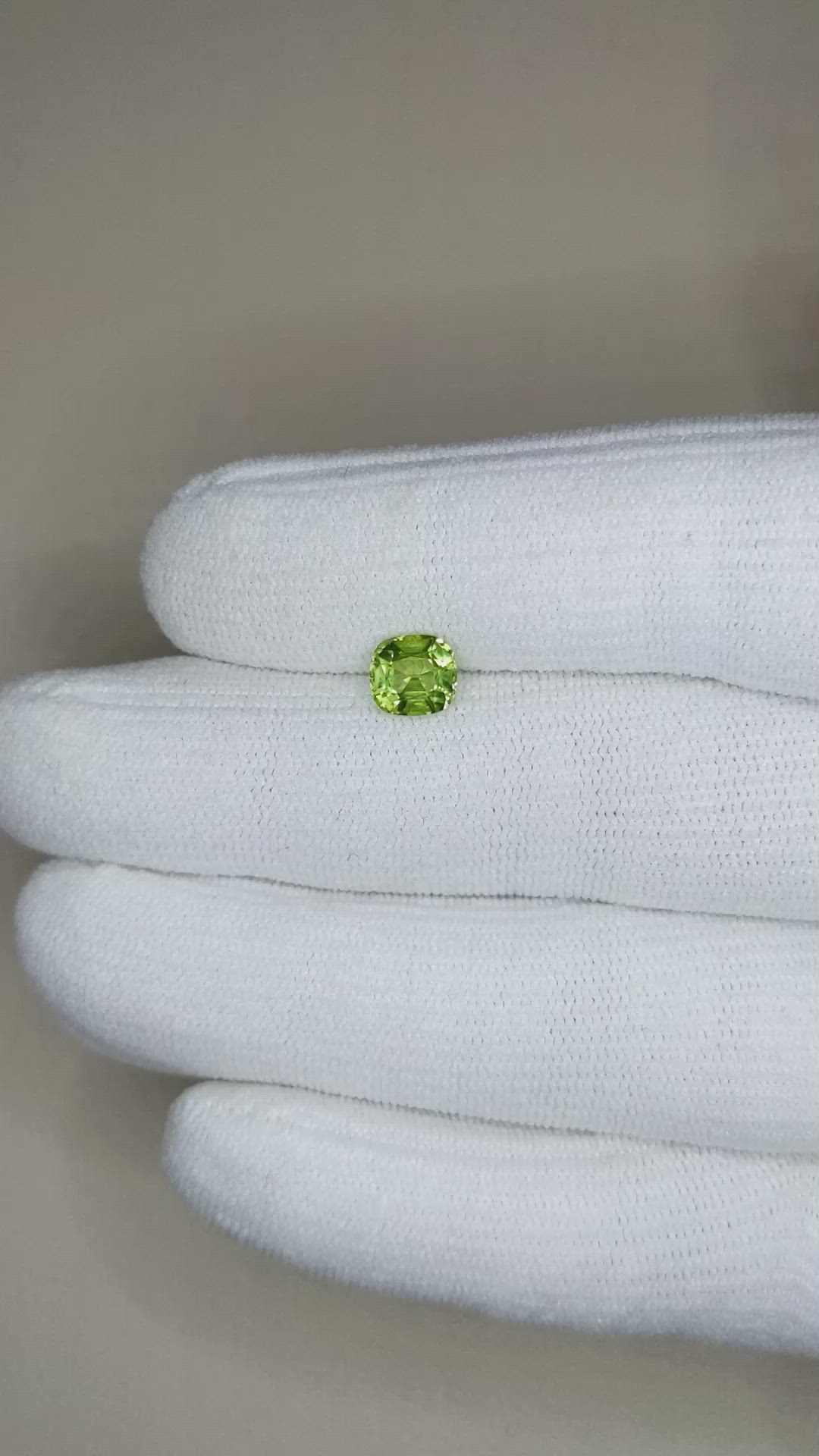 1.35 Ct. Peridot from Pakistan Size Video