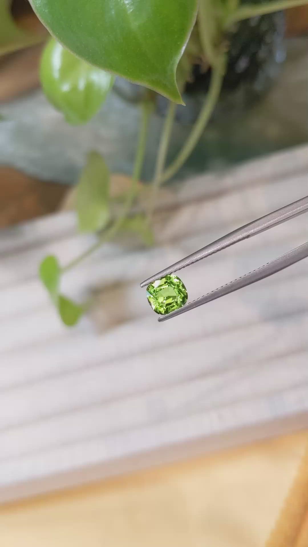 1.35 Ct. Peridot from Pakistan Size Video