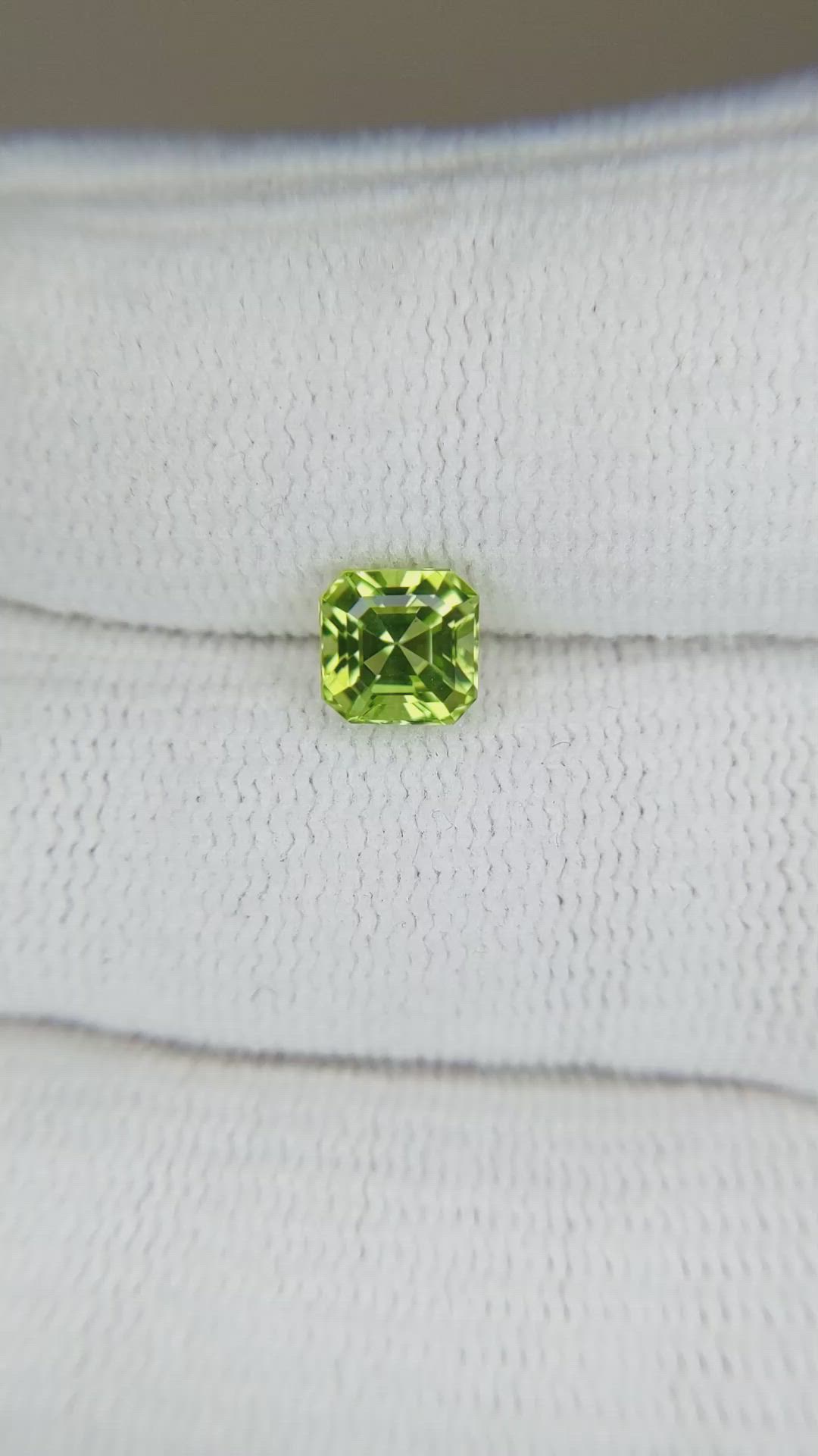 1.27 Ct. Peridot from Pakistan Size Video