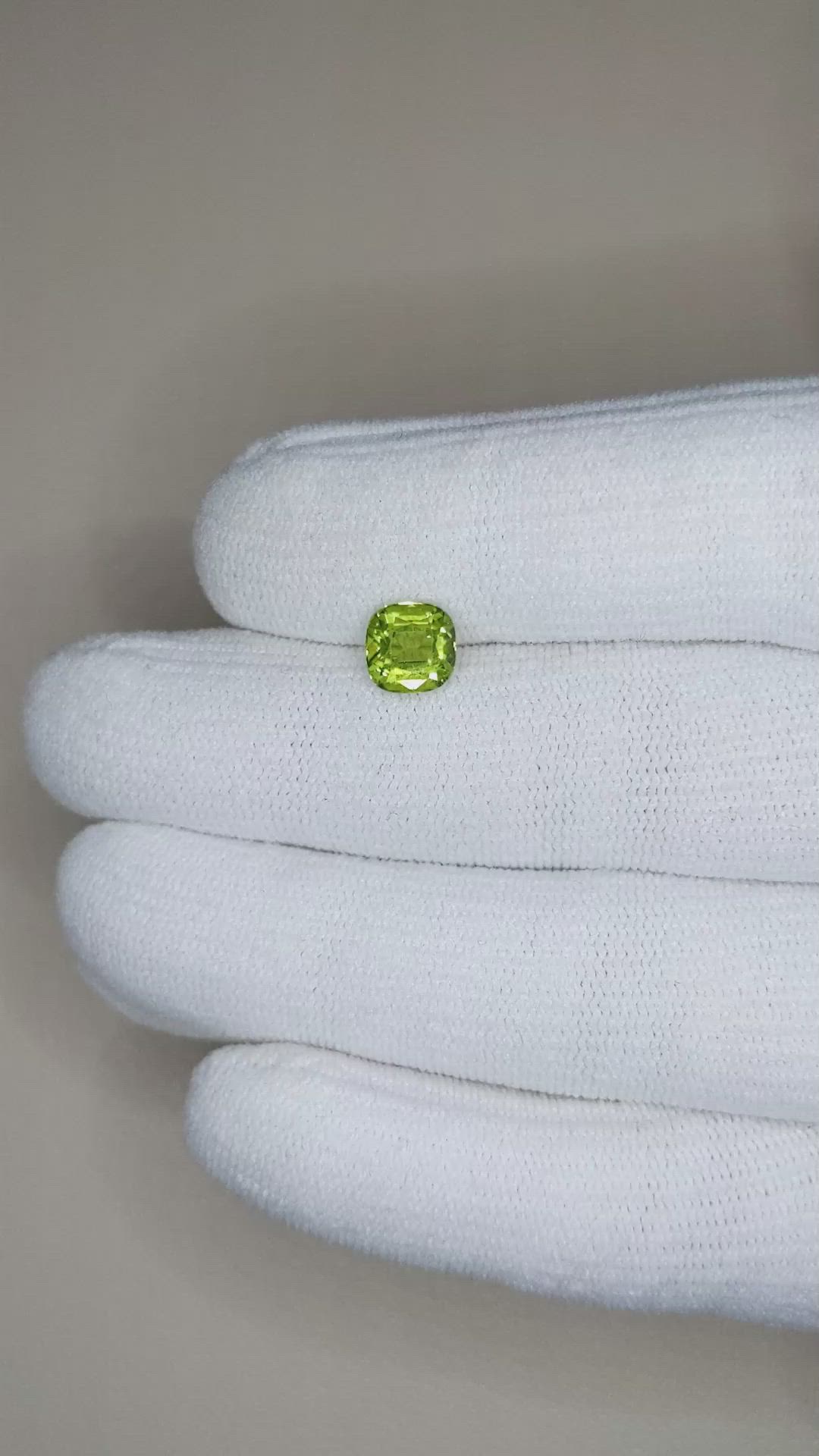 1.70 Ct. Peridot from Pakistan Size Video