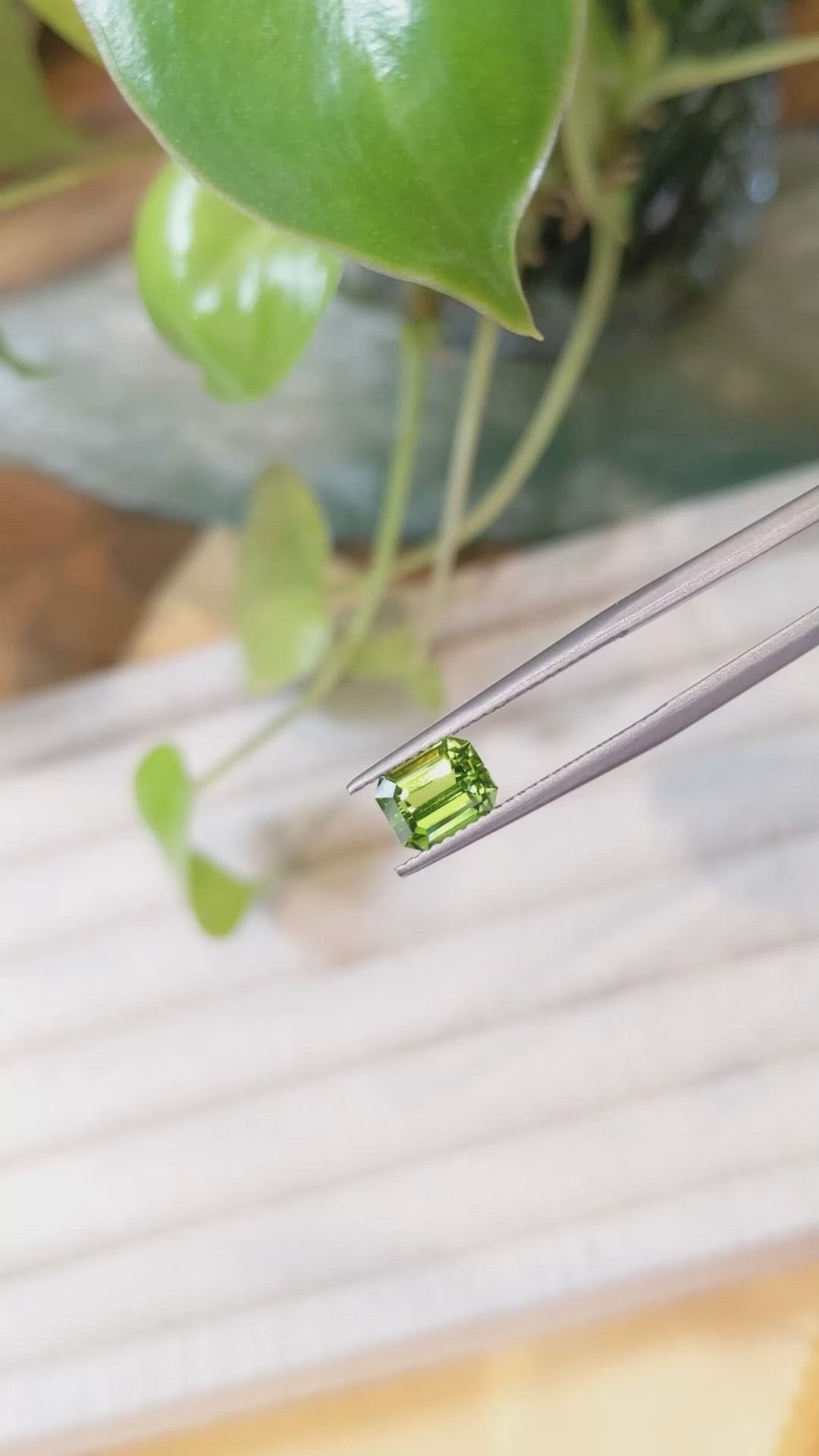 1.63 Ct. Peridot from Pakistan Size Video