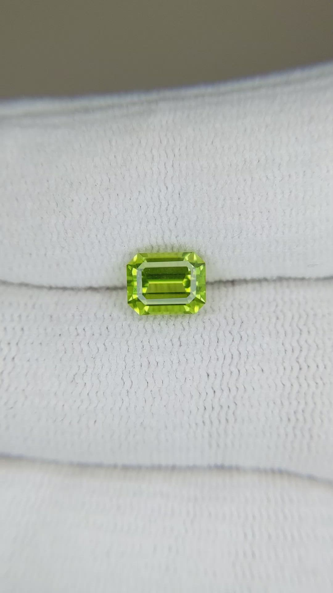 1.63 Ct. Peridot from Pakistan Size Video