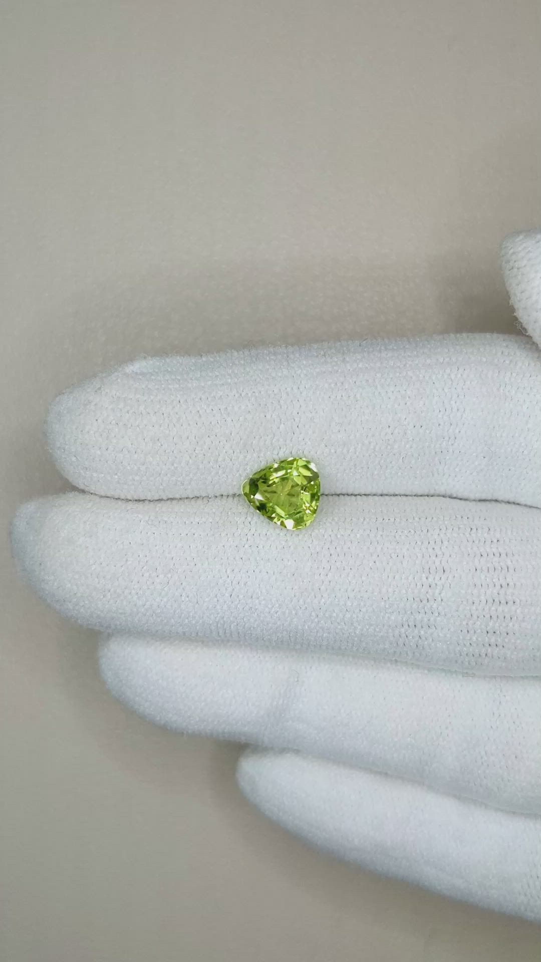 1.48 Ct. Peridot from Pakistan Size Video