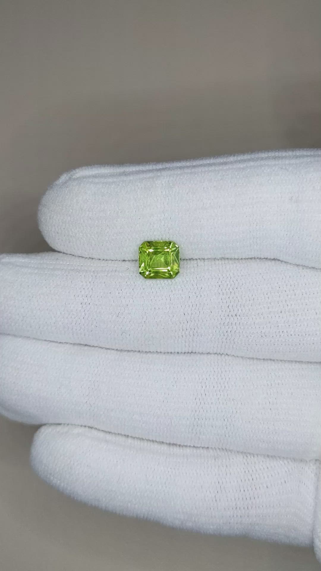 2.13 Ct. Peridot from Pakistan Size Video