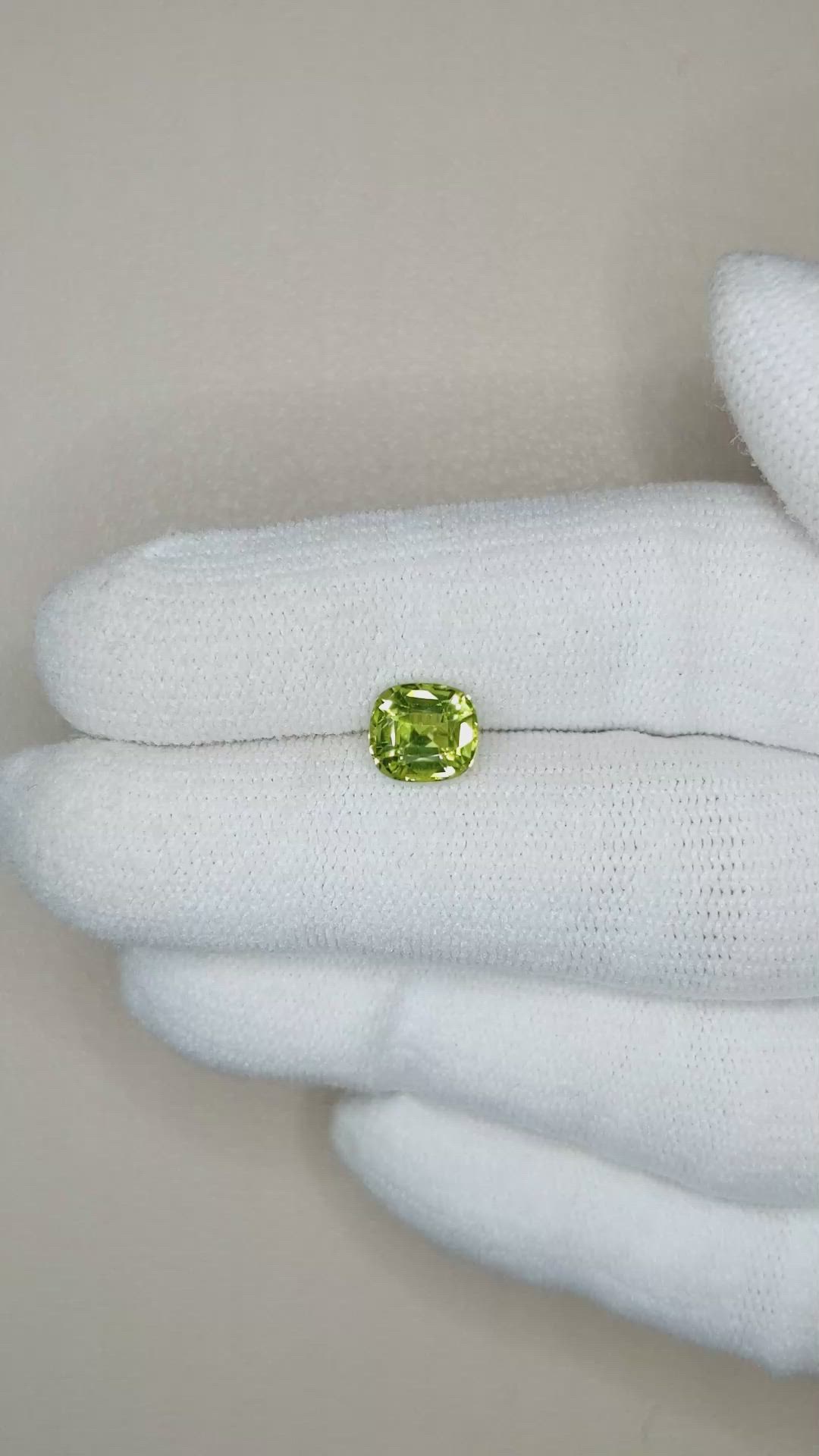 1.40 Ct. Peridot from Pakistan Size Video