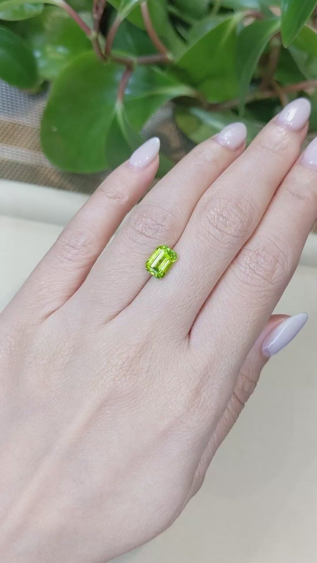 2.35 Ct. Peridot from Pakistan Size Video