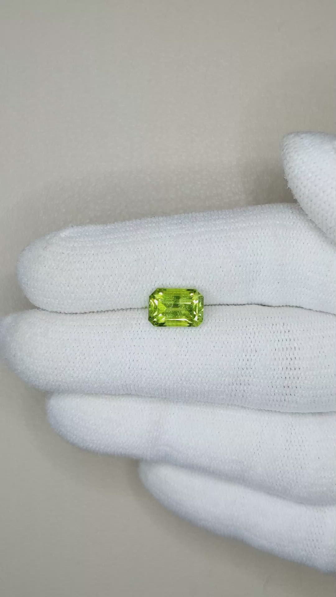 2.35 Ct. Peridot from Pakistan Size Video