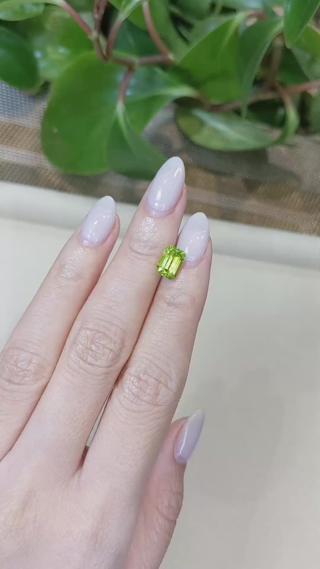 2.35 Ct. Peridot from Pakistan Size Video