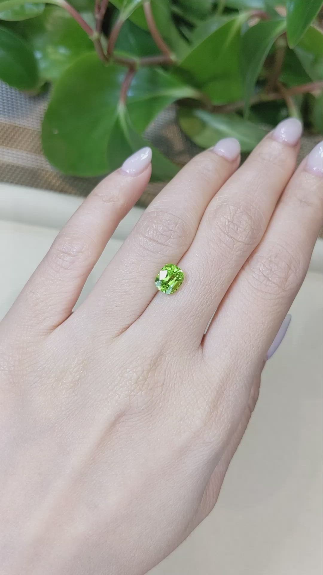 2.00 Ct. Peridot from Pakistan Size Video