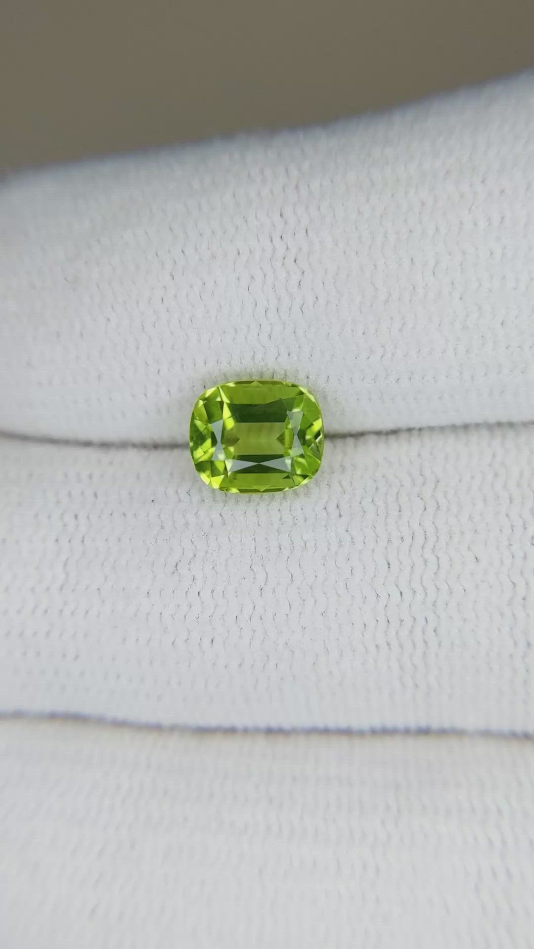 1.81 Ct. Green Peridot from Pakistan Size Video