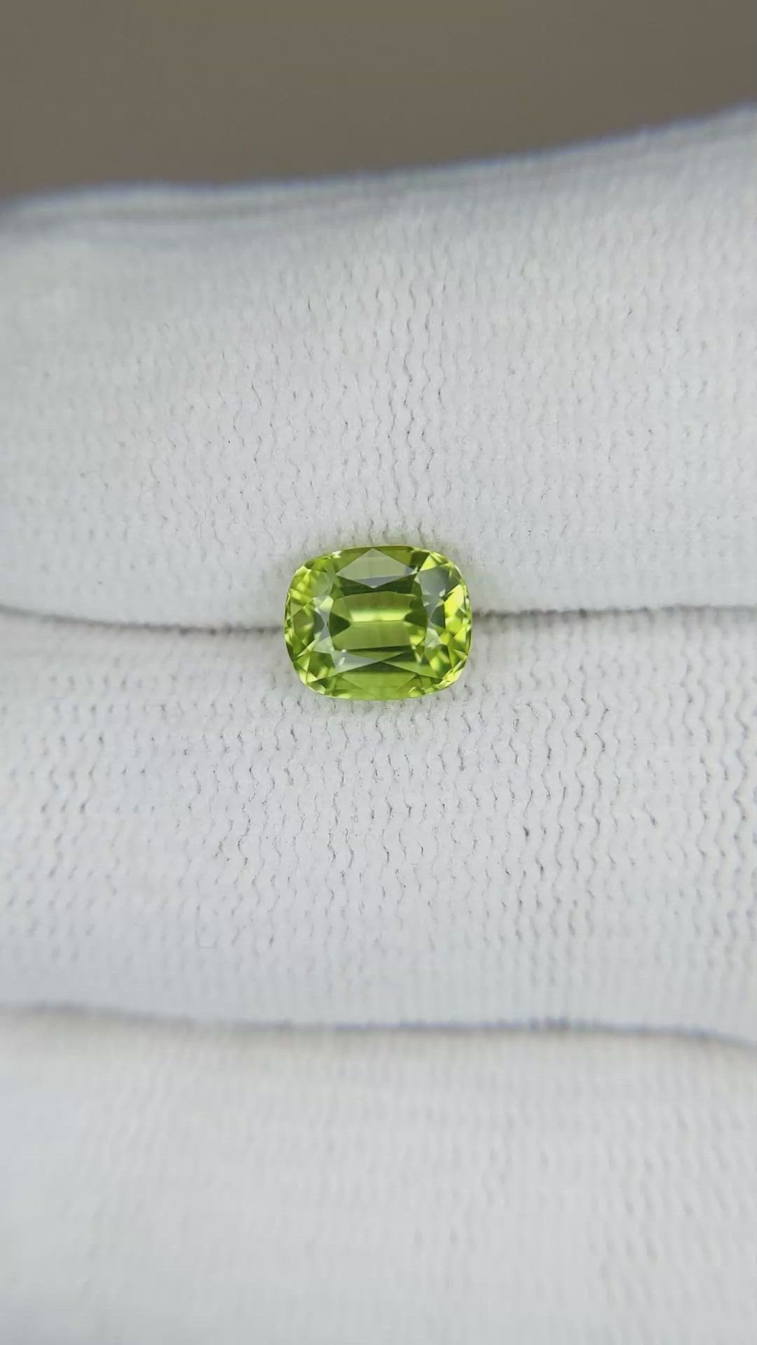 1.60 Ct. Peridot from Pakistan Size Video
