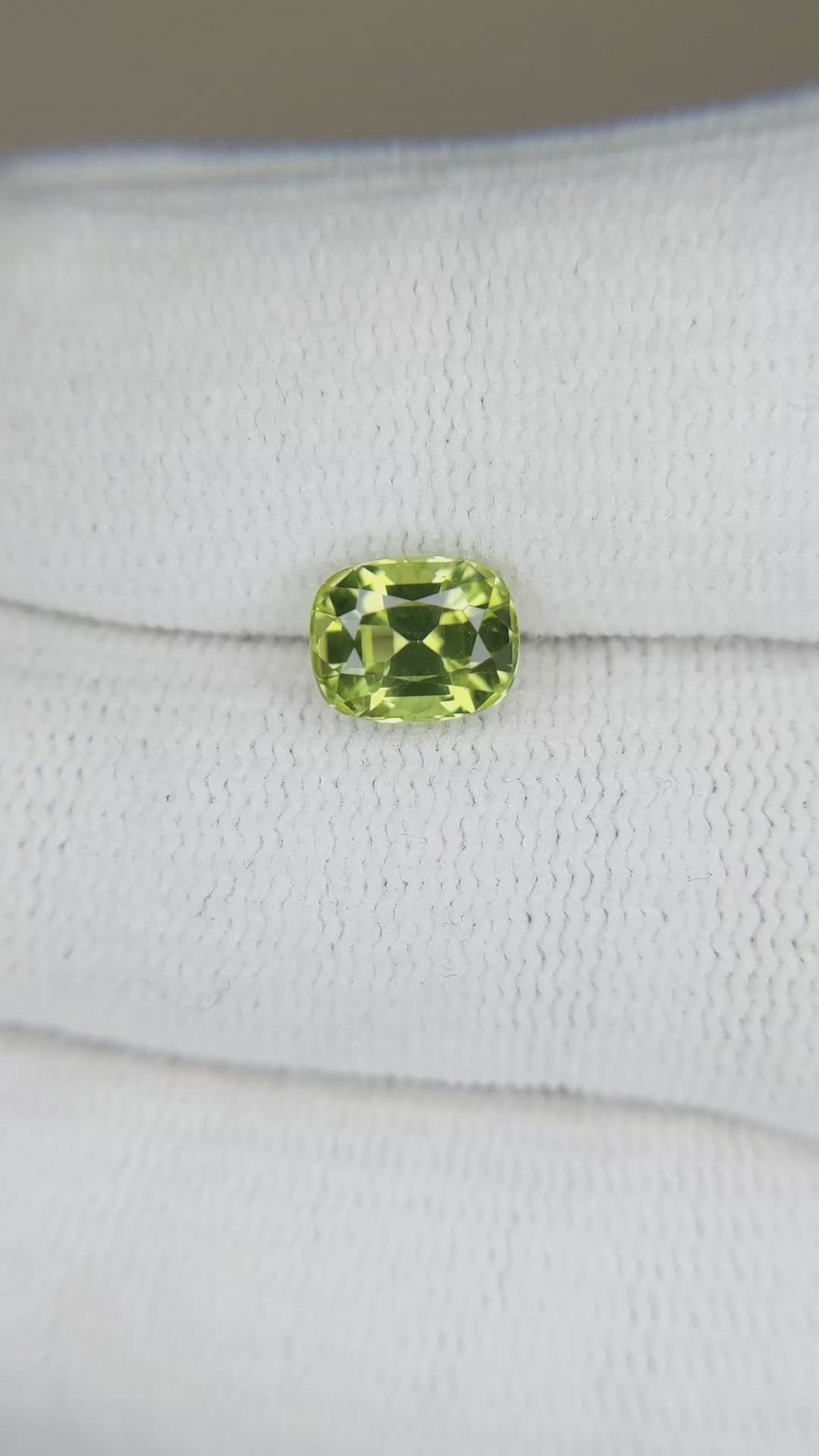 1.71 Ct. Peridot from Pakistan Size Video