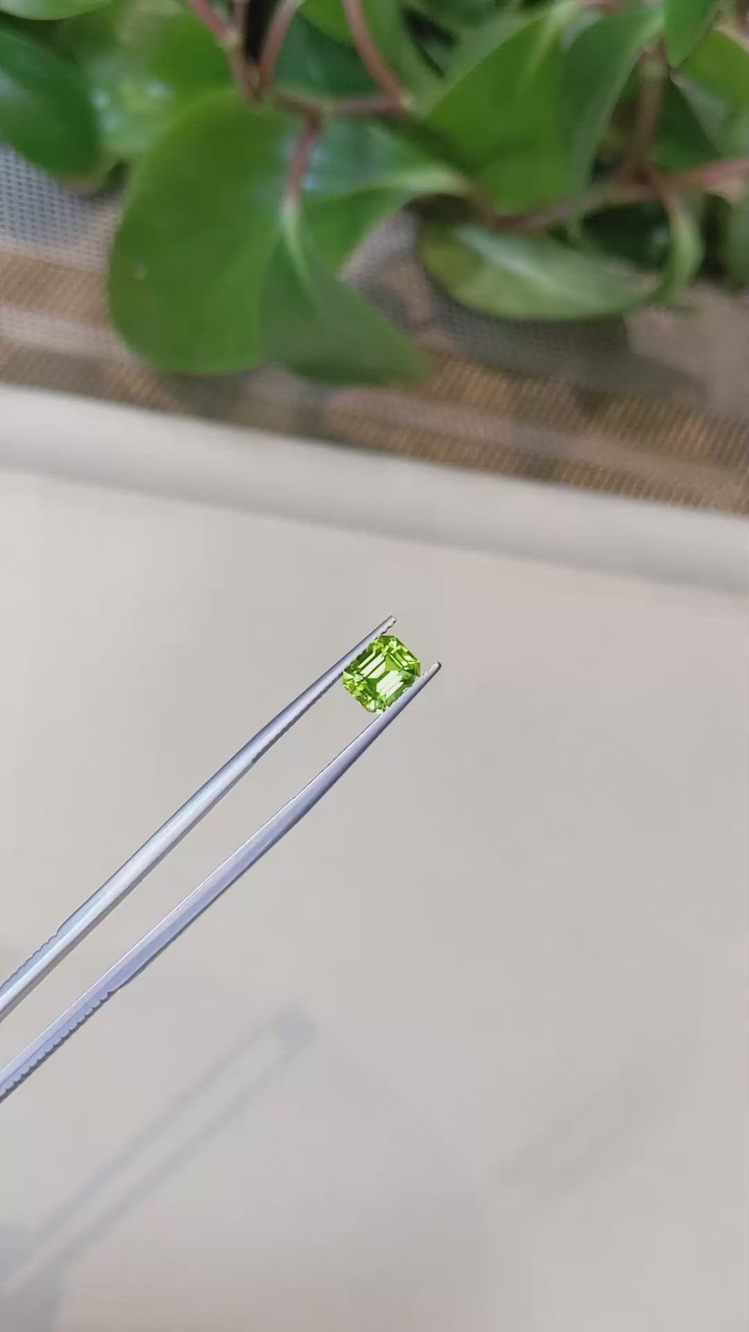 1.83 Ct. Yellowish Green Peridot from Pakistan Size Video