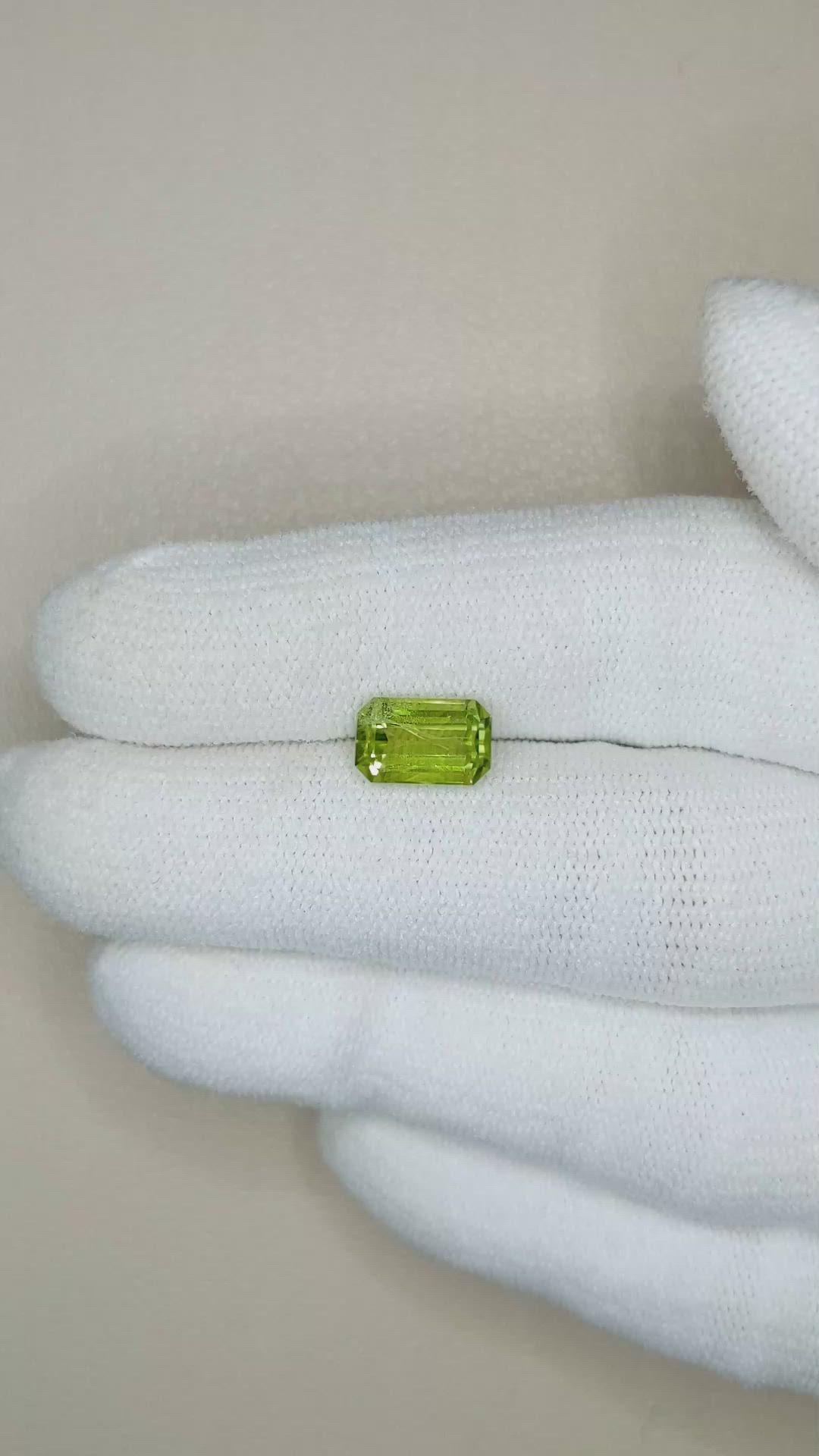 2.04 Ct. Peridot from Pakistan Size Video