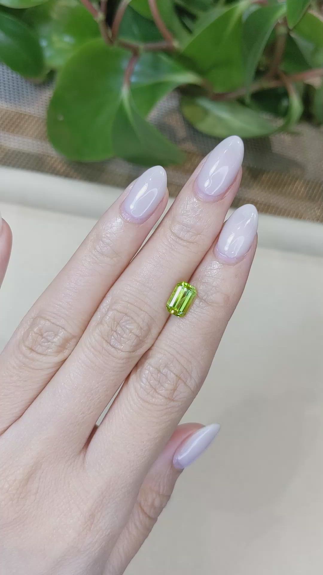 2.04 Ct. Peridot from Pakistan Size Video