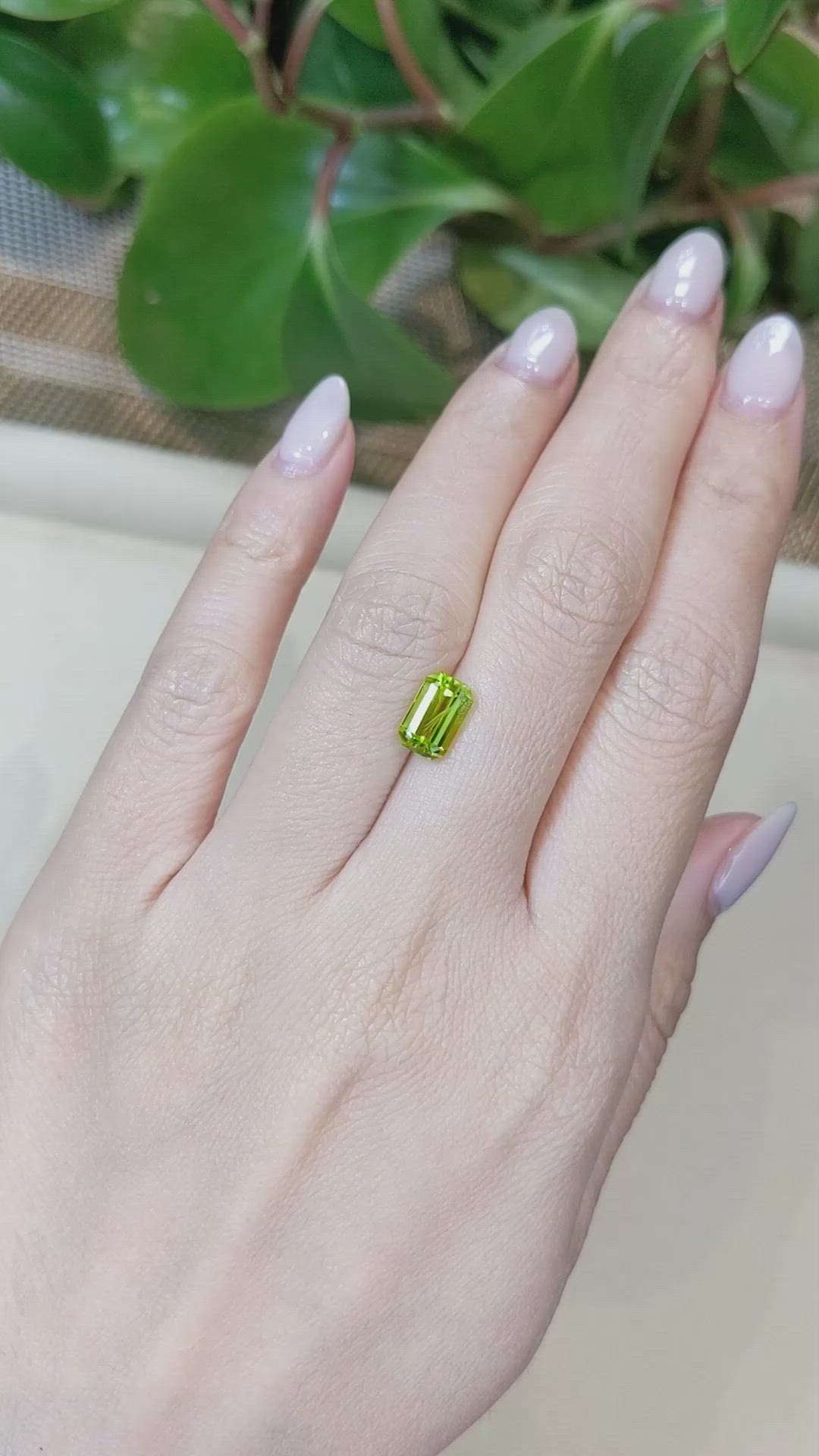 2.04 Ct. Peridot from Pakistan Size Video