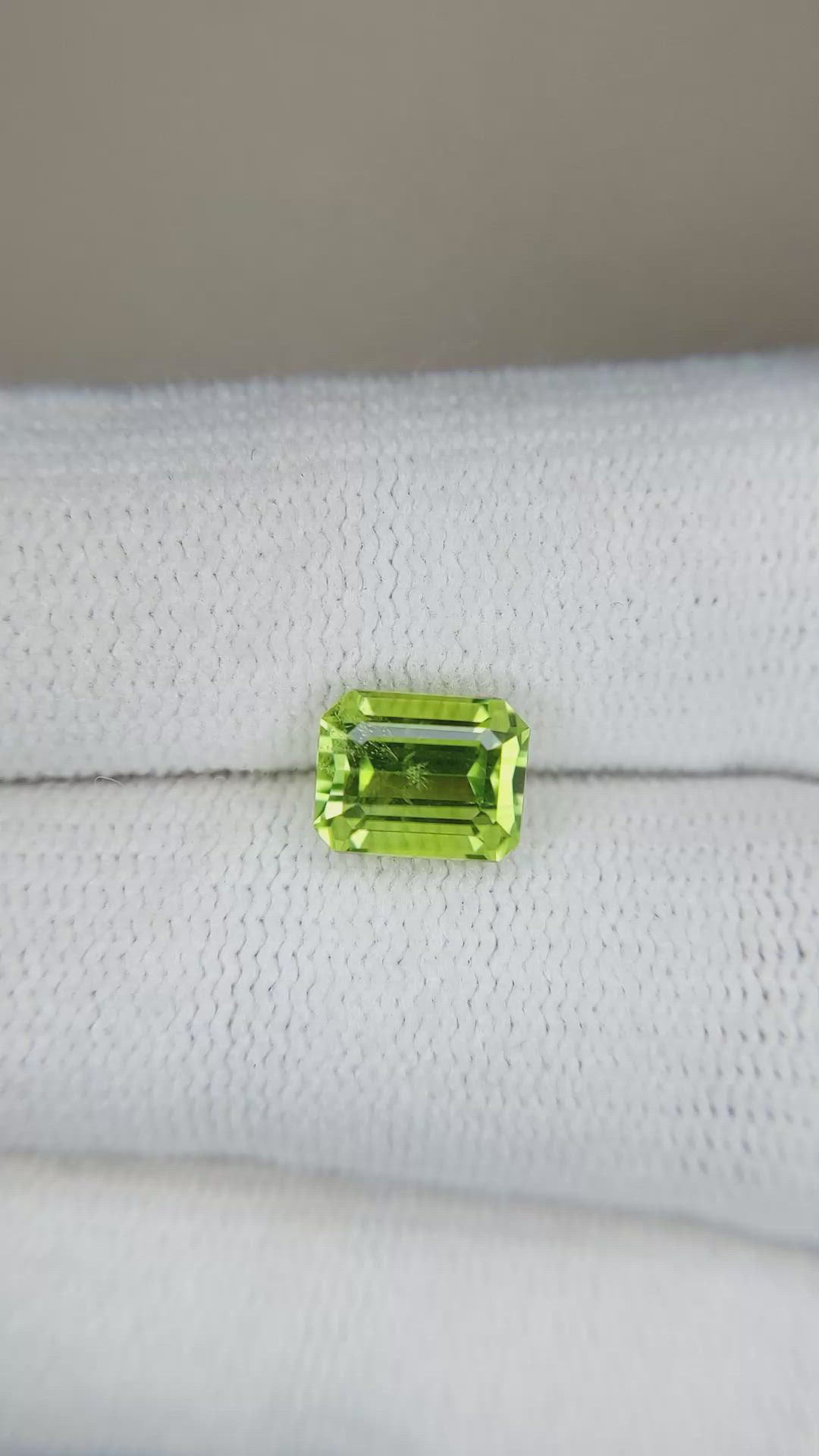 2.01 Ct. Peridot from Pakistan Size Video