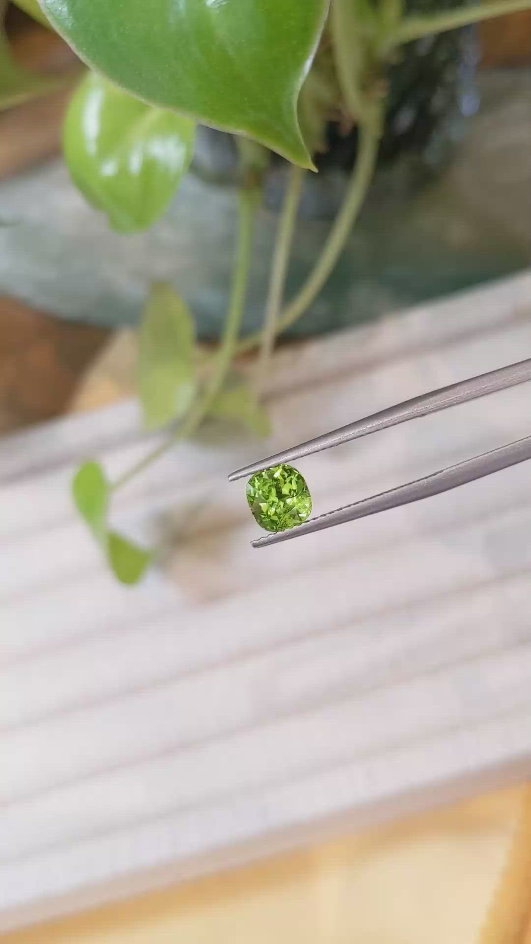 1.39 Ct. Peridot from Pakistan Size Video