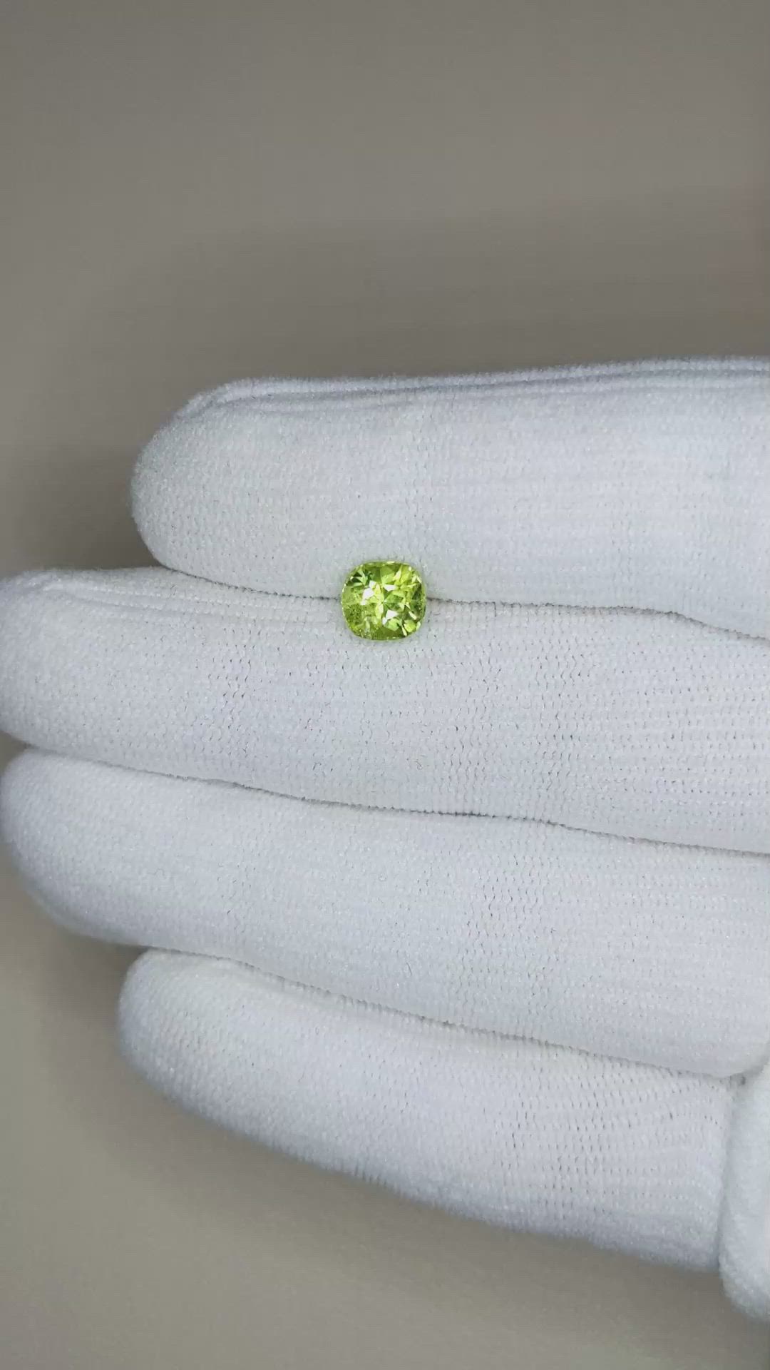 1.39 Ct. Peridot from Pakistan Size Video