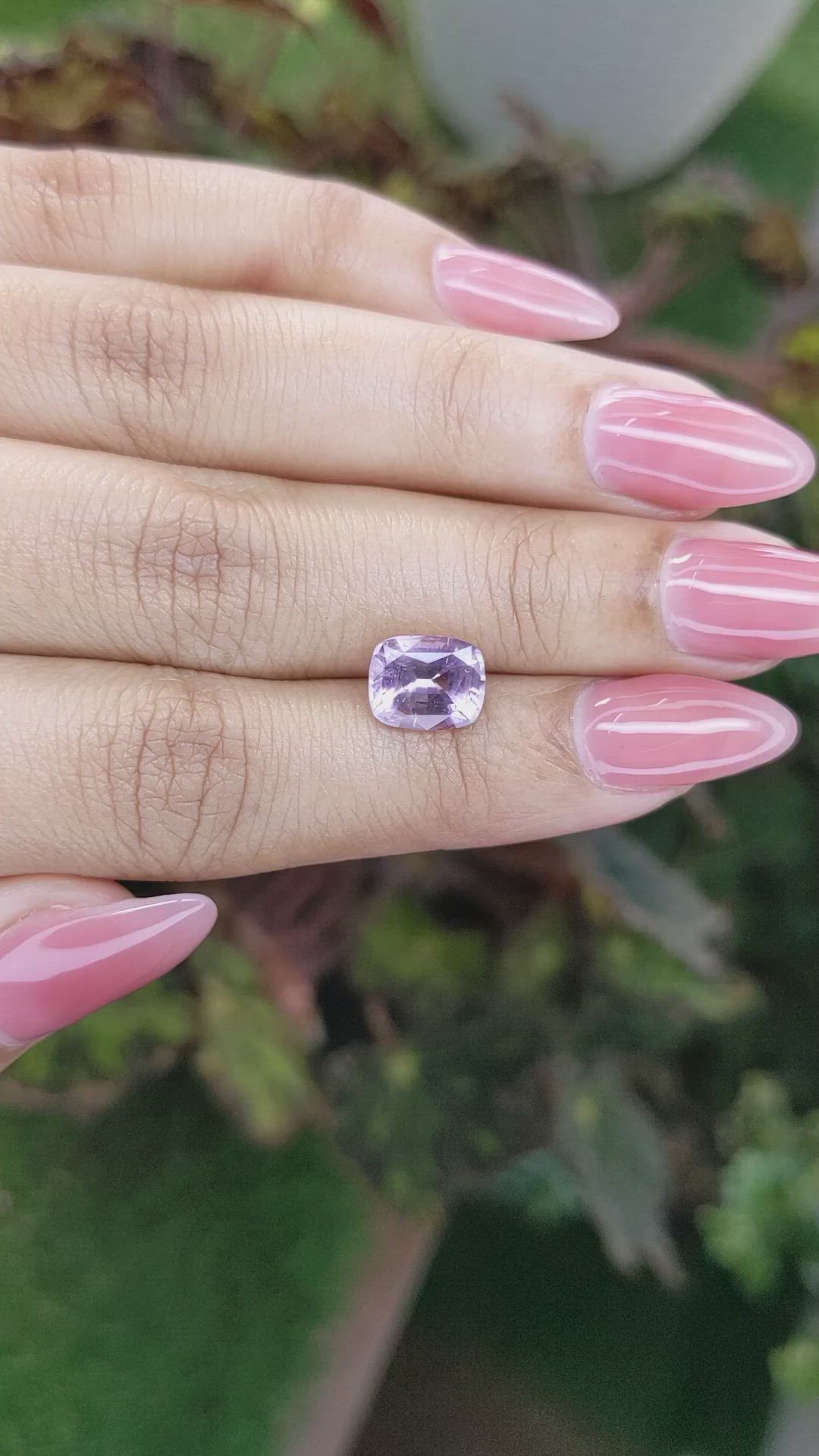 2.51 Ct. Spinel from Ceylon (Sri Lanka) Size Video