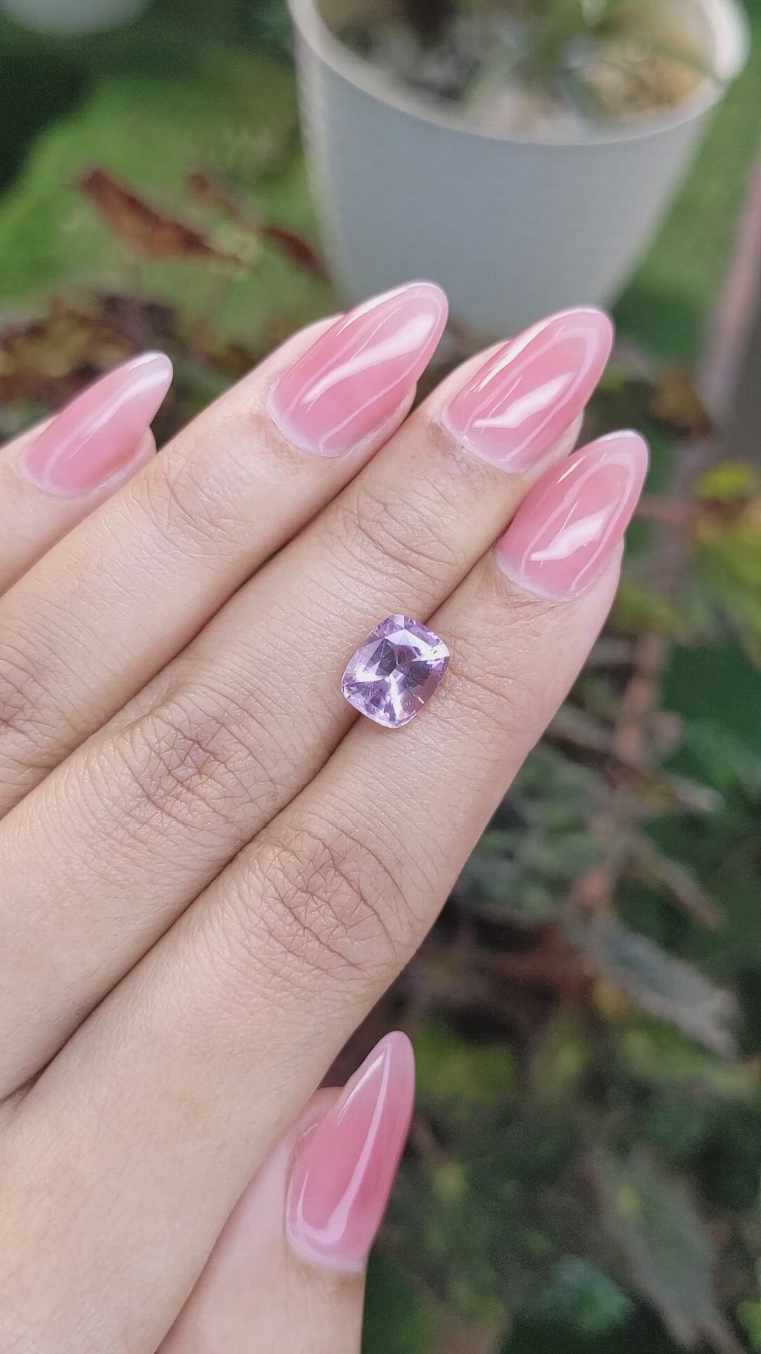 2.51 Ct. Spinel from Ceylon (Sri Lanka) Size Video